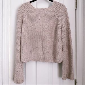 H&M ribbed knit cotton sweater XS SMALL
